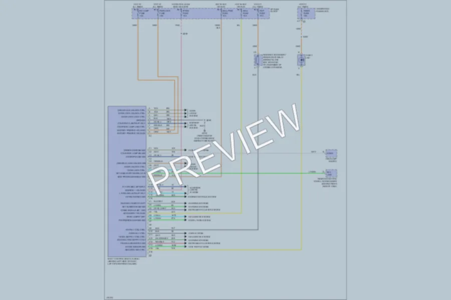 2003 Pontiac GrandPrix Body Control Modules wiring diagram preview
