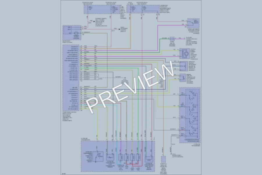 2003 Pontiac Montana Transmission wiring diagram preview