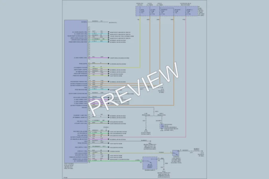 2003 Pontiac Sunfire Body Control Modules wiring diagram preview