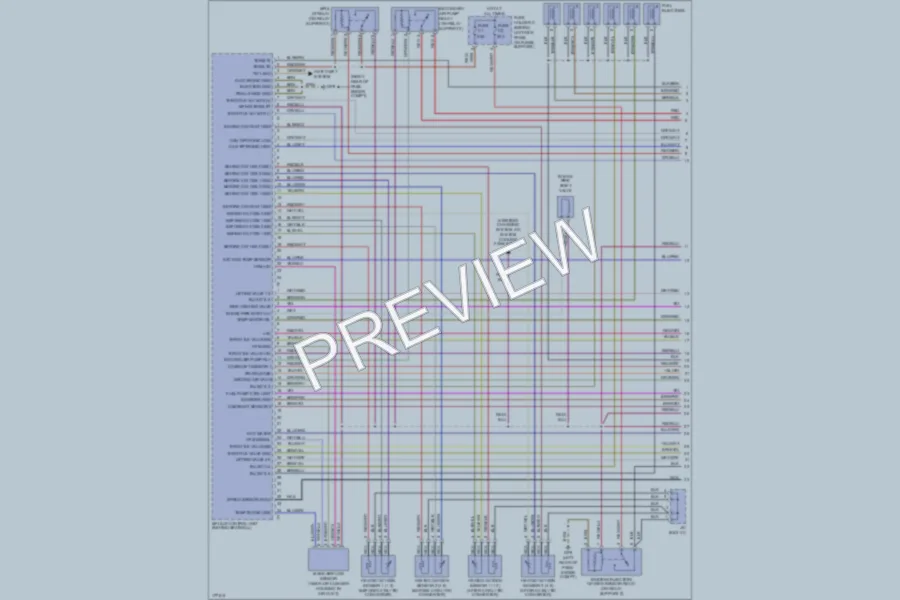 2003 Porsche 911 Engine Performance wiring diagram preview