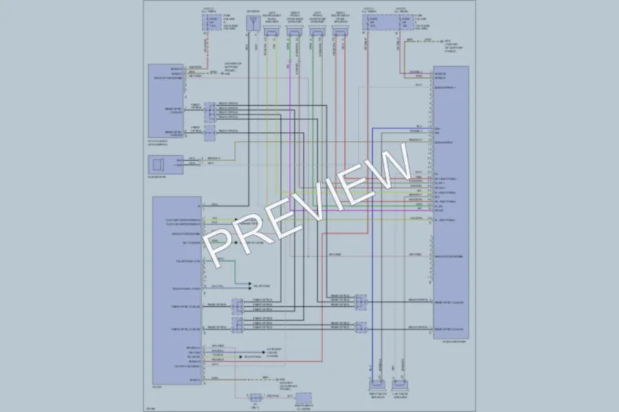 2003 Porsche 911 Radio wiring diagram preview