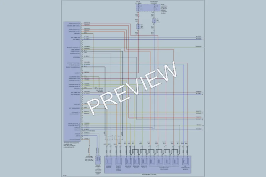 2003 Porsche Boxster Transmission wiring diagram preview
