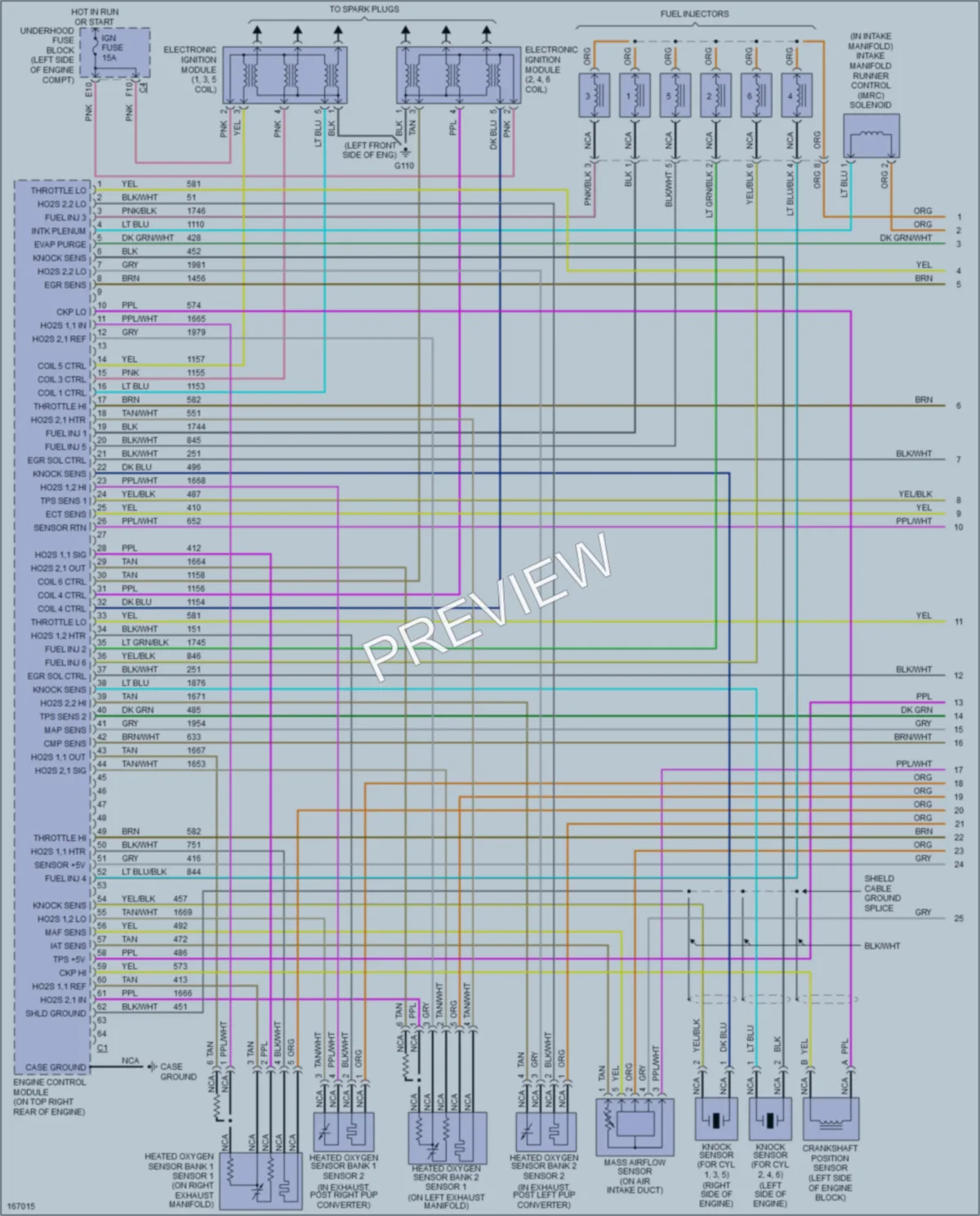 2003 Saturn L300 Engine Performance wiring diagram preview