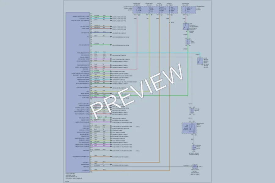 2003 Saturn VUE Body Control Modules wiring diagram preview