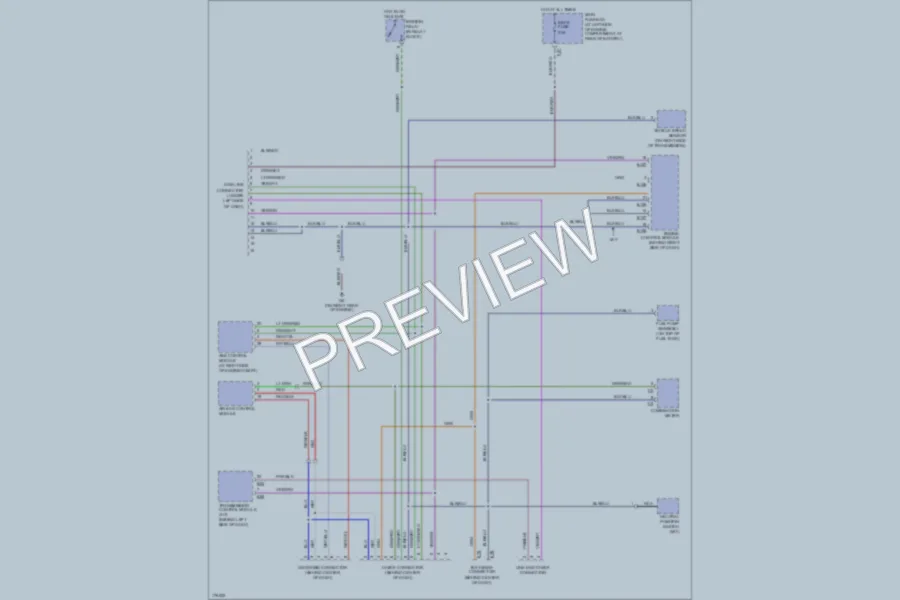 2003 Subaru Baja Computer Data Lines wiring diagram preview