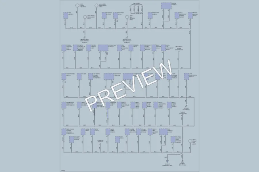 2003 Subaru Forester Ground Distribution wiring diagram preview