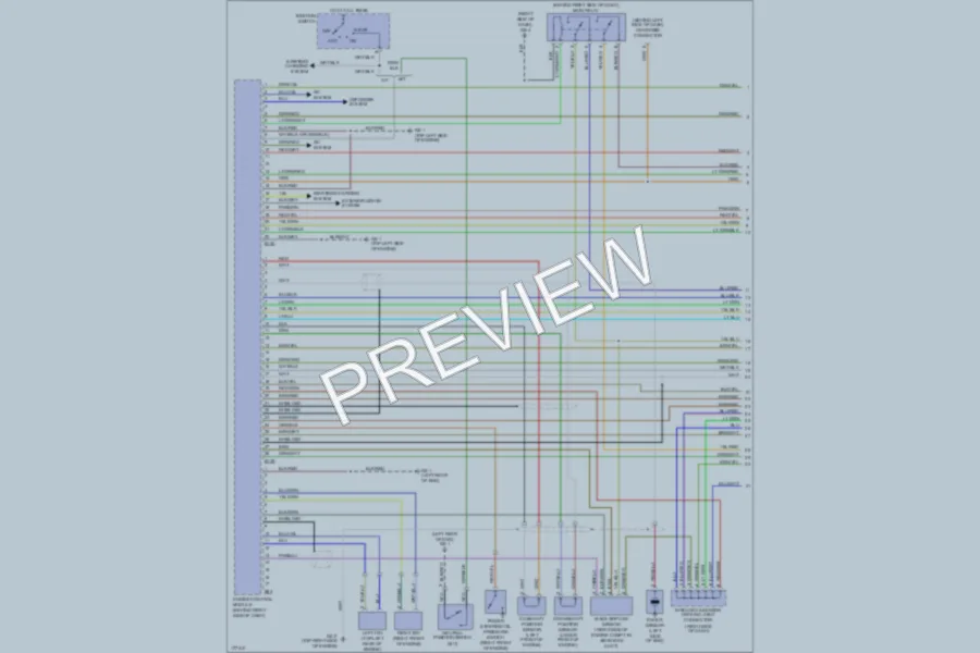 2003 Subaru Impreza Engine Performance wiring diagram preview