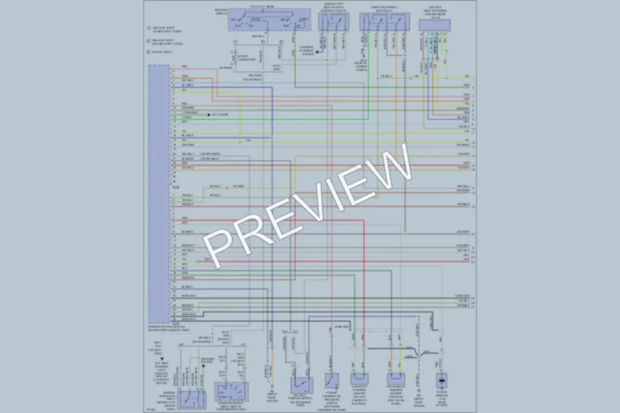 2003 Subaru Legacy Engine Performance wiring diagram preview