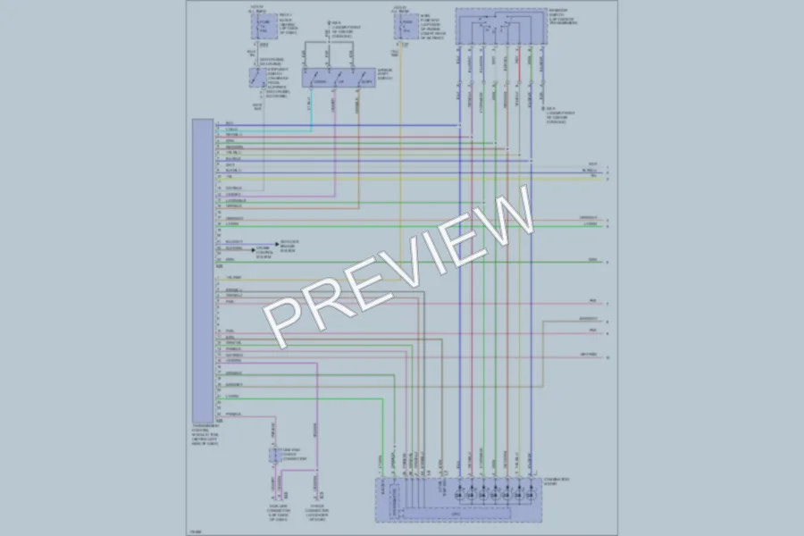 2003 Subaru Legacy Transmission wiring diagram preview