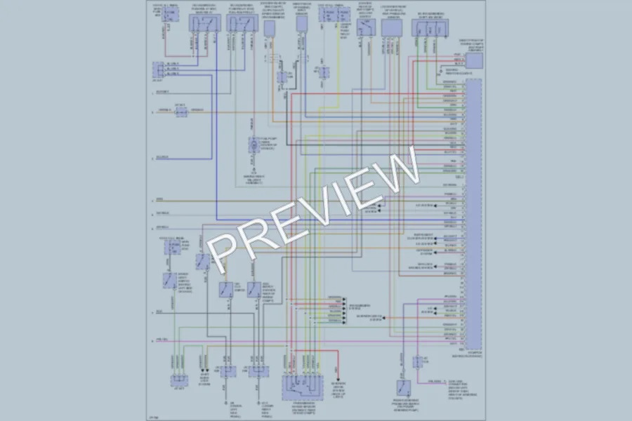 2003 Suzuki GrandVitara Engine Performance wiring diagram preview