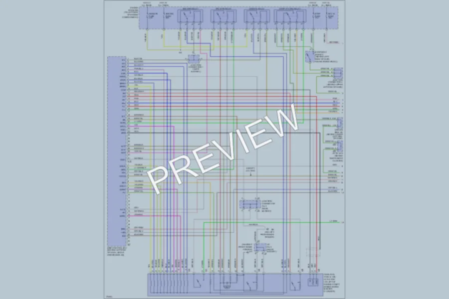 2003 Toyota 4Runner Anti Lock Brakes wiring diagram preview