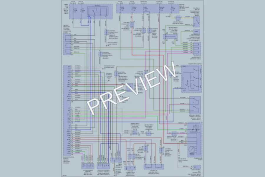 2003 Toyota 4Runner Cruise Control wiring diagram preview