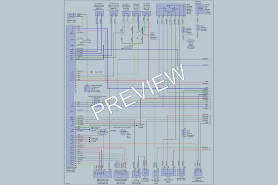 2003 Toyota 4Runner Engine Performance wiring diagram preview