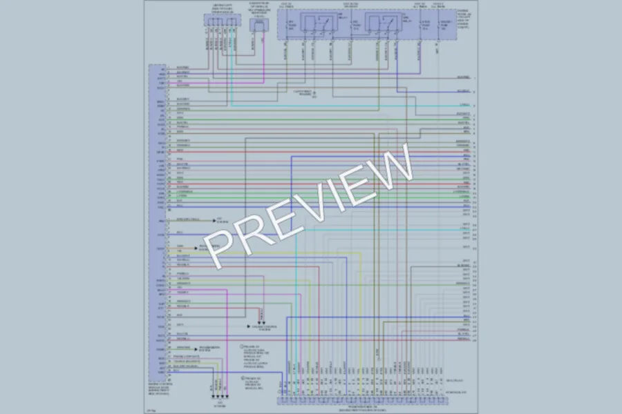2003 Toyota Camry Engine Performance wiring diagram preview