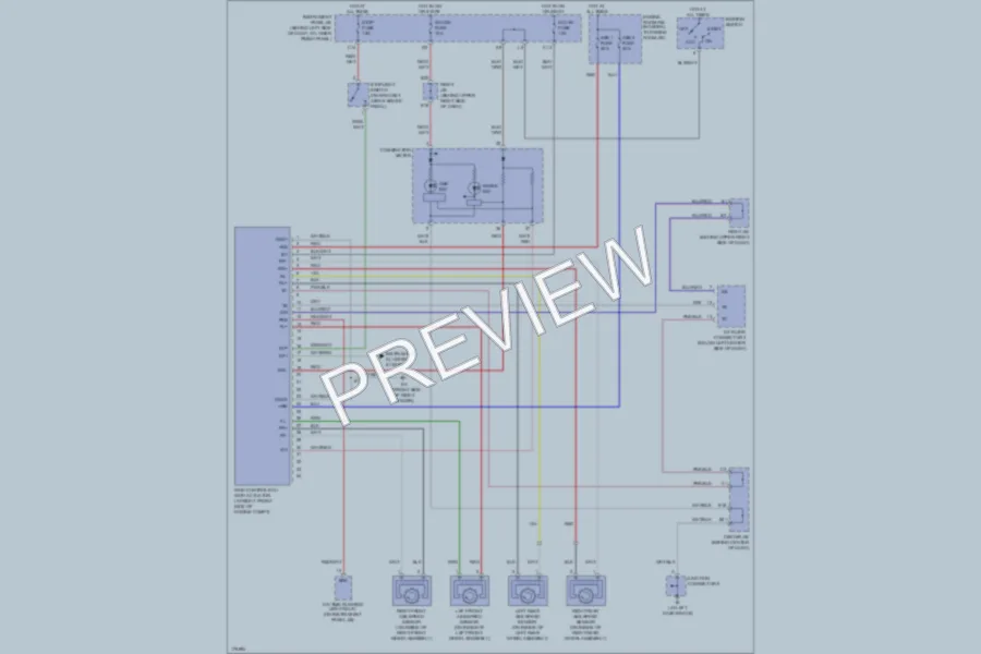 2003 Toyota Corolla Anti Lock Brakes wiring diagram preview
