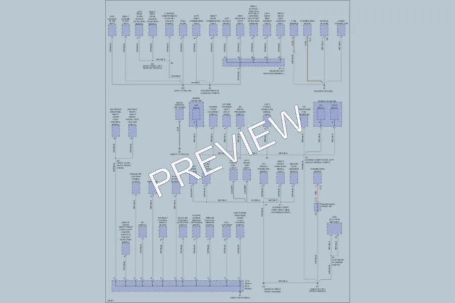 2003 Toyota Echo Ground Distribution wiring diagram preview