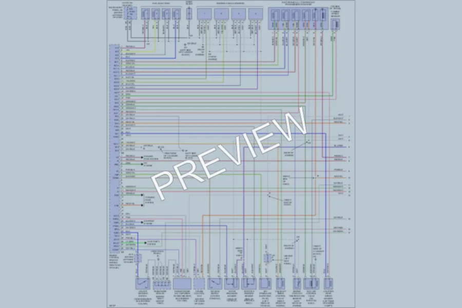2003 Toyota Highlander Engine Performance wiring diagram preview