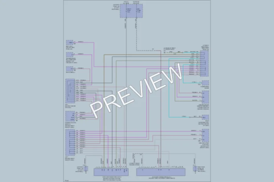 2003 Toyota LandCruiser Computer Data Lines wiring diagram preview