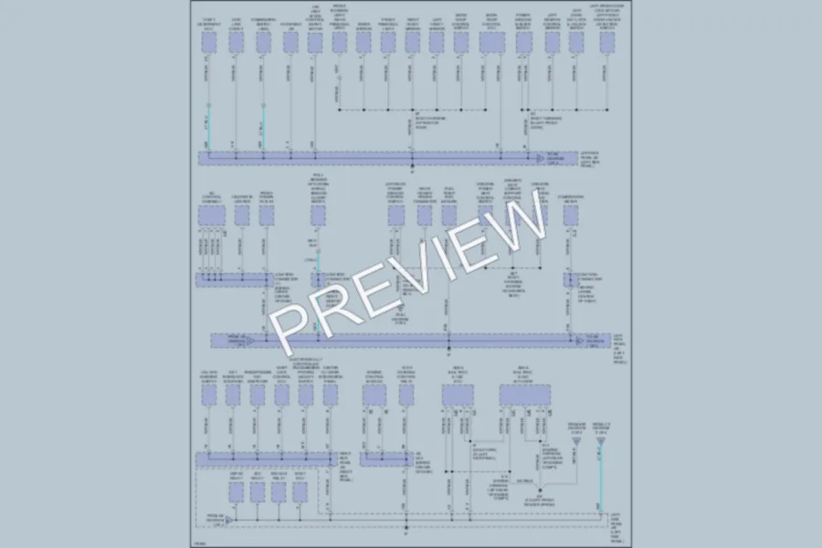 2003 Toyota LandCruiser Ground Distribution wiring diagram preview