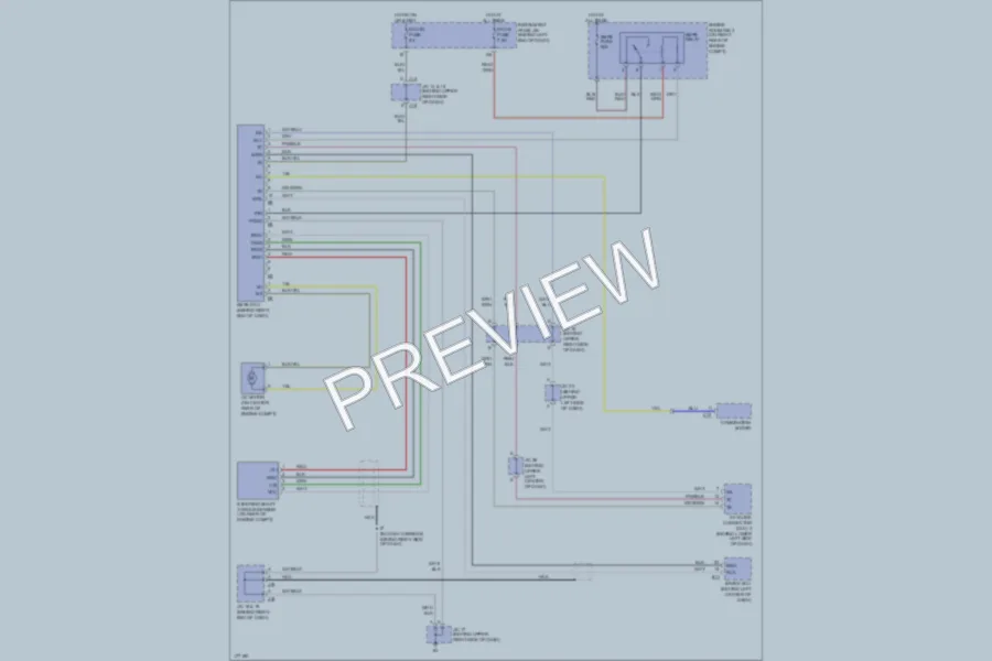 2003 Toyota Prius Electronic Power Steering wiring diagram preview