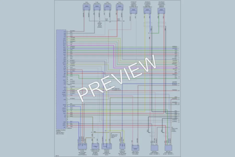 2003 Toyota RAV4 Engine Performance wiring diagram preview