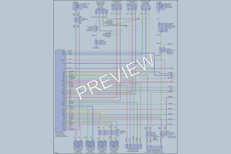 2003 Toyota Sequoia Anti Lock Brakes wiring diagram preview