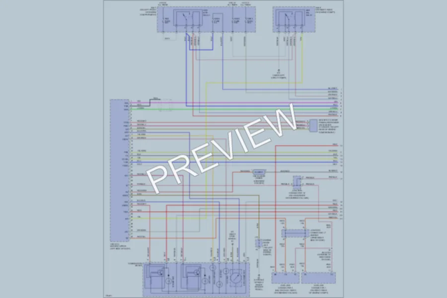 2003 Toyota Sienna Anti Lock Brakes wiring diagram preview