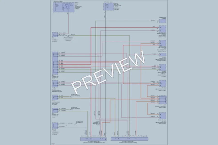 2003 Toyota Sienna Computer Data Lines wiring diagram preview