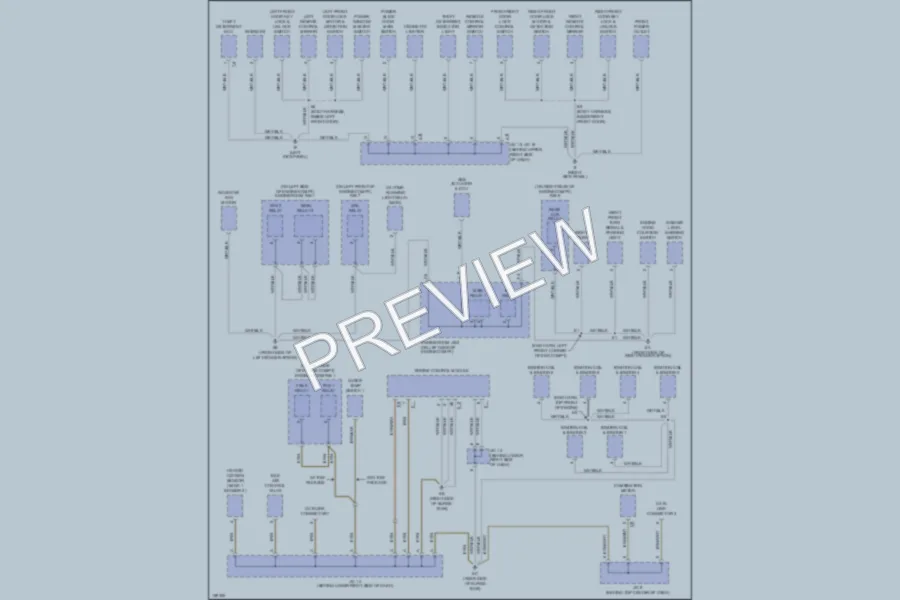 2003 Toyota Sienna Ground Distribution wiring diagram preview