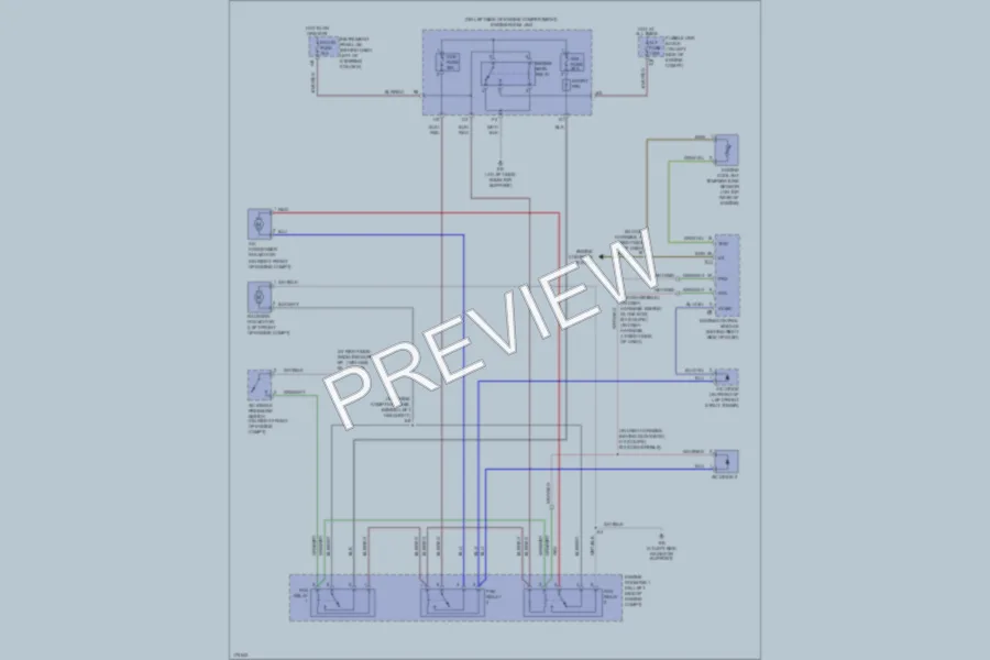 2003 Toyota Solara Cooling Fan wiring diagram preview