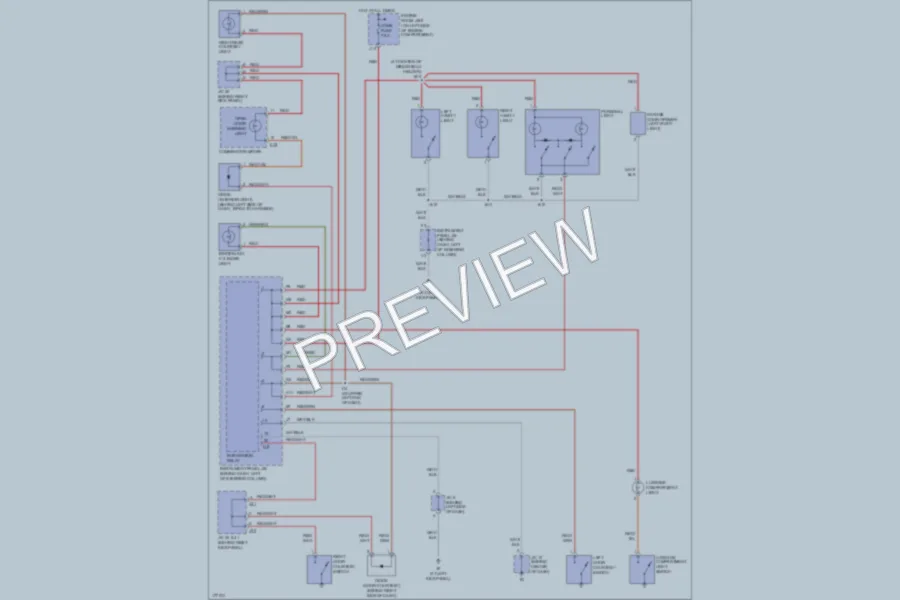 2003 Toyota Solara Interior Lights wiring diagram preview