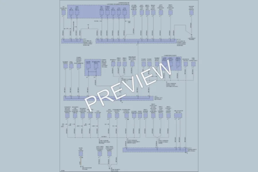 2003 Toyota Tundra Ground Distribution wiring diagram preview