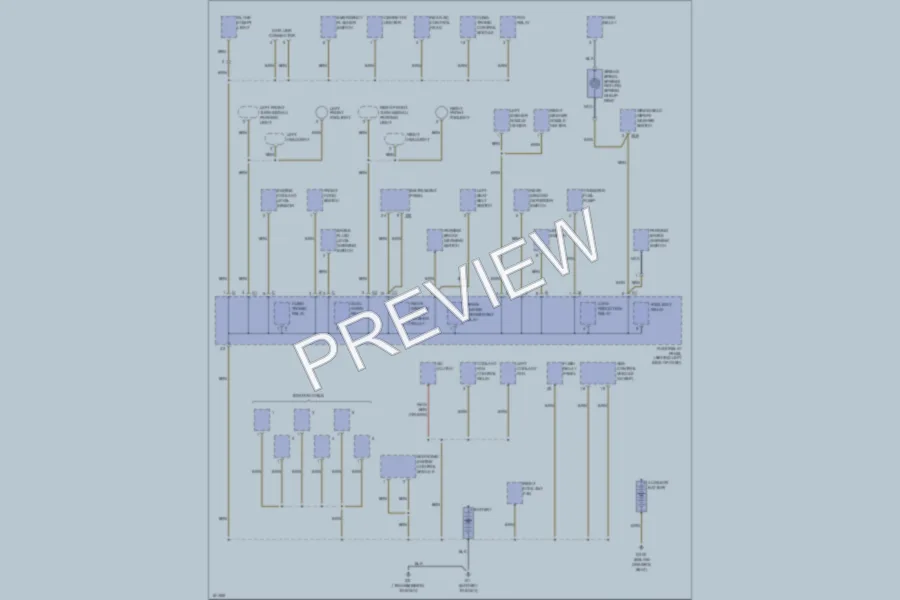 2003 Volkswagen EuroVan Ground Distribution wiring diagram preview