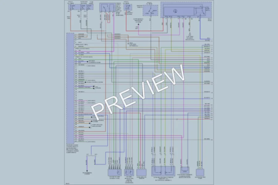 2003 Volkswagen GTI Engine Performance wiring diagram preview