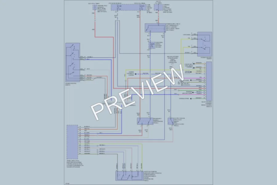 2003 Volkswagen Golf Cruise Control wiring diagram preview
