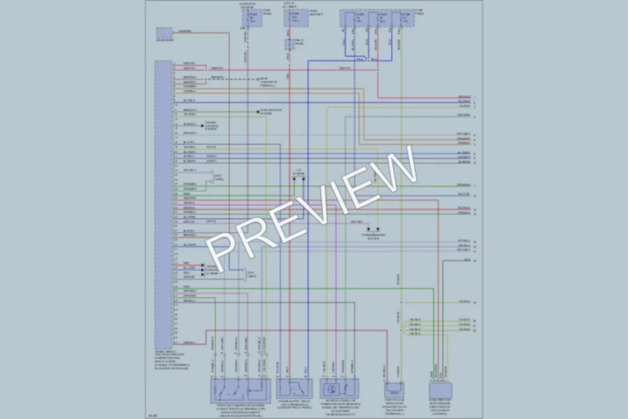 2003 Volkswagen Golf Engine Performance wiring diagram preview