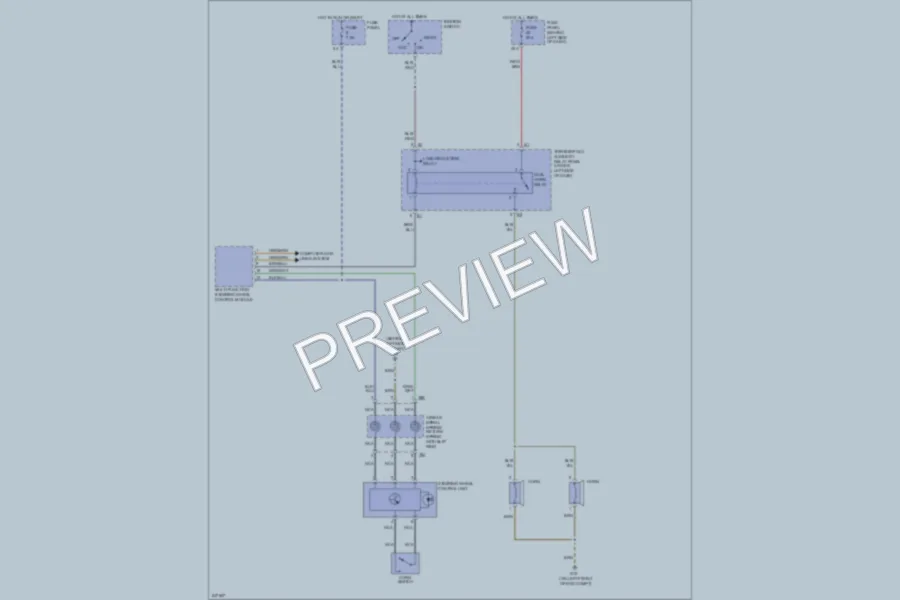 2003 Volkswagen Jetta Horn wiring diagram preview