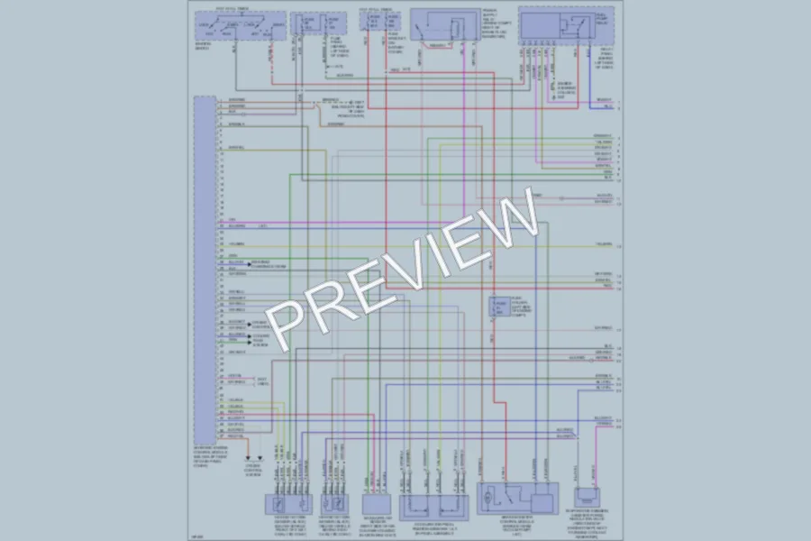 2003 Volkswagen NewBeetle Engine Performance wiring diagram preview
