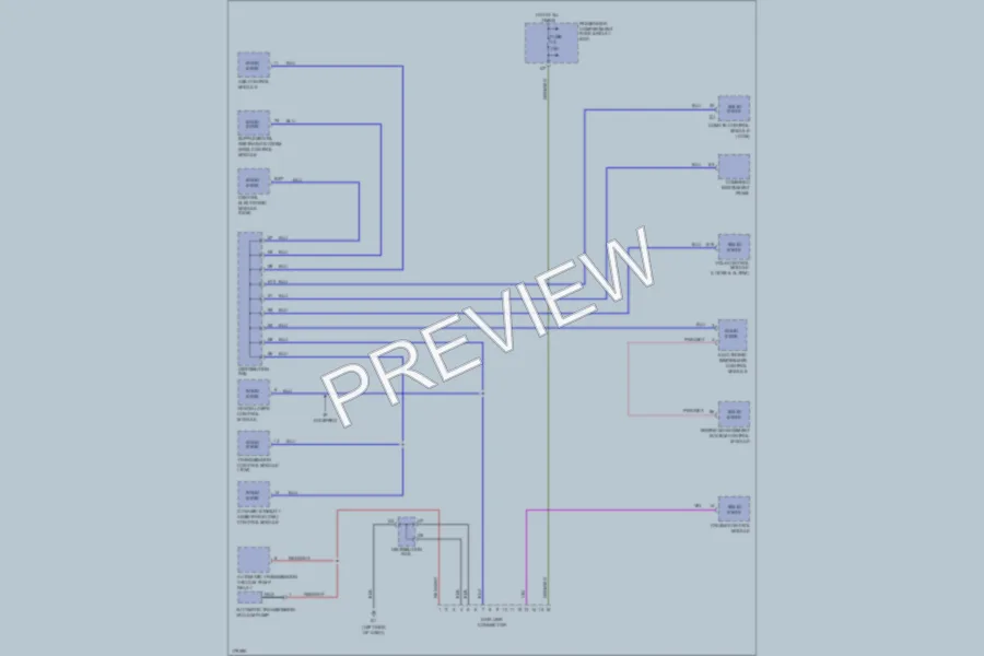 2003 Volvo S40 Computer Data Lines wiring diagram preview