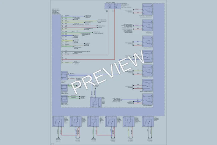 2003 Volvo S60 Body Control Modules wiring diagram preview