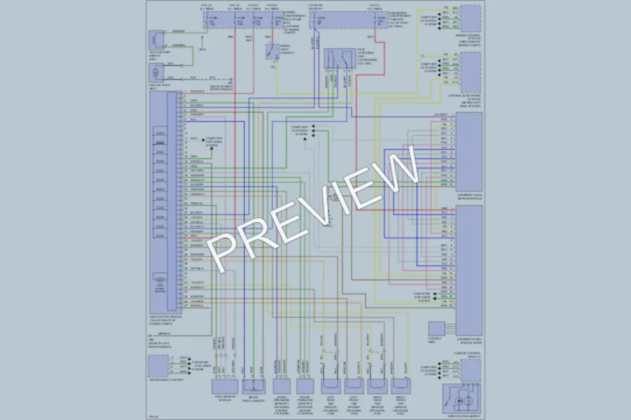 2003 Volvo S80 Anti Lock Brakes wiring diagram preview