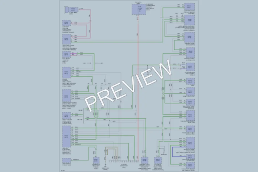 2003 Volvo S80 Computer Data Lines wiring diagram preview