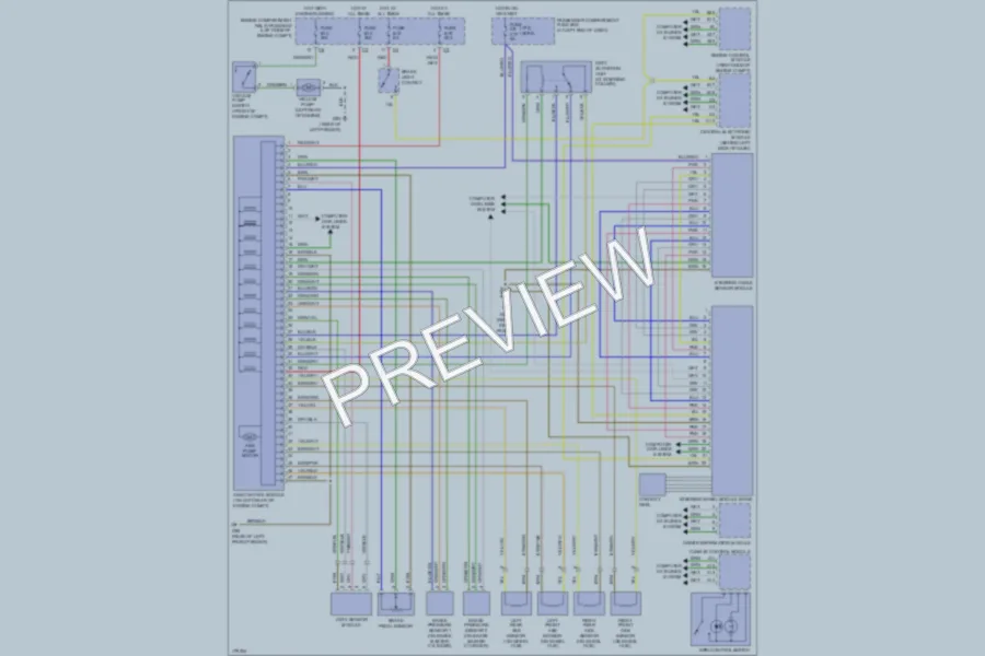 2003 Volvo V70 Anti Lock Brakes wiring diagram preview
