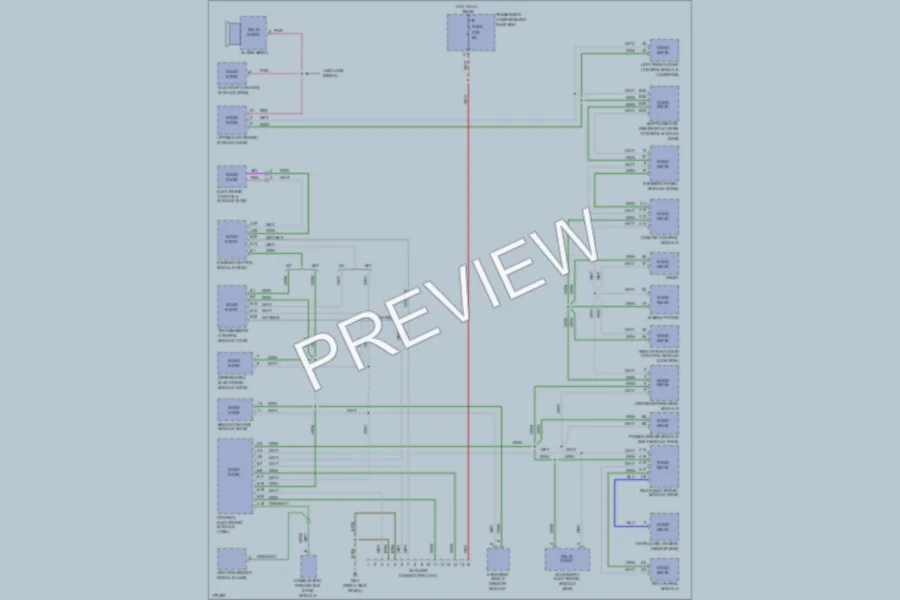 2003 Volvo V70 Computer Data Lines wiring diagram preview
