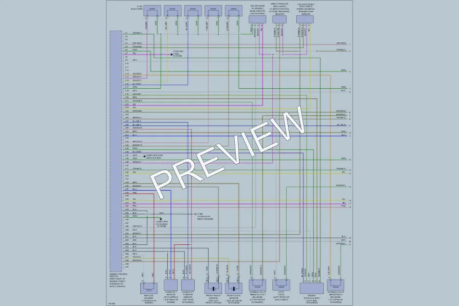 2003 Volvo XC70 Engine Performance wiring diagram preview