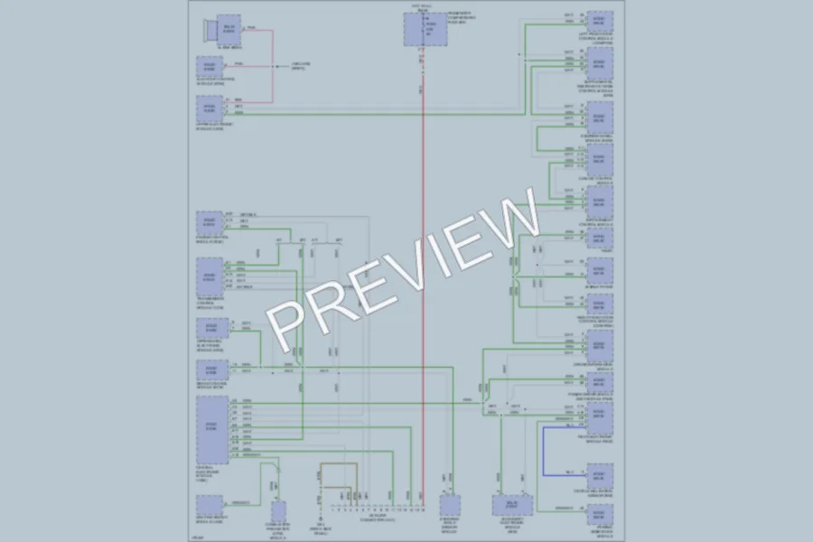 2003 Volvo XC90 Computer Data Lines wiring diagram preview