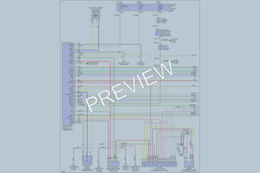 2004 Acura 35RL Anti Lock Brakes wiring diagram preview