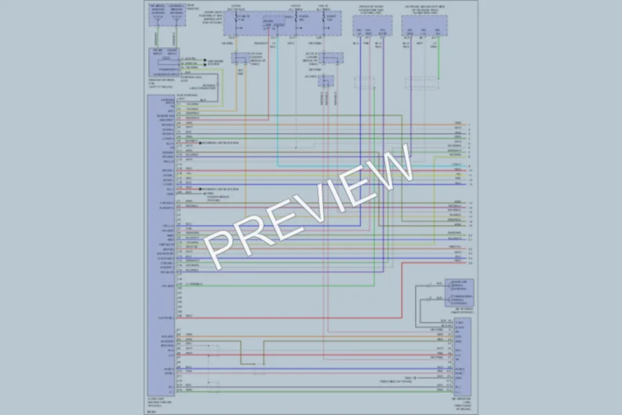 2004 Acura TL Radio wiring diagram preview