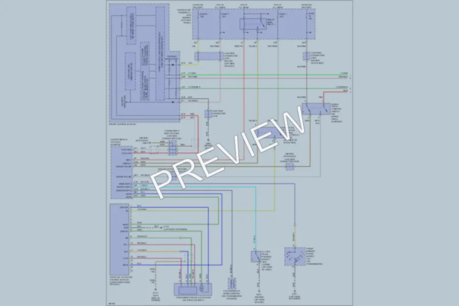 2004 Acura TSX Cruise Control wiring diagram preview