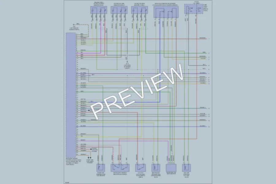 2004 Audi A6 Engine Performance wiring diagram preview